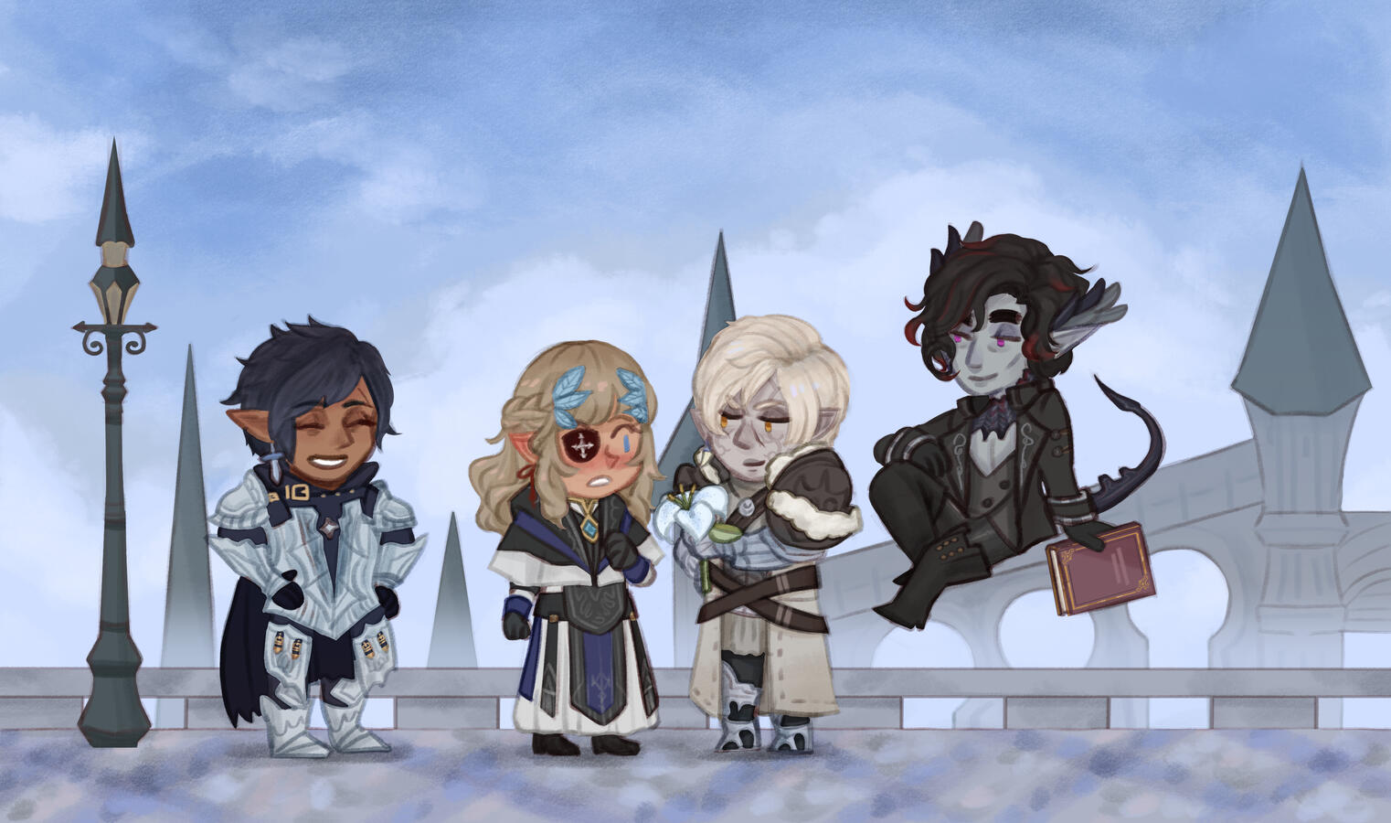 FFXIV Character Illustration FFXIV Character Illustration