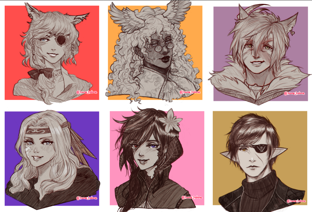 Sketch style illustrations Sketch style illustrations